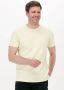 PUREWHITE Heren Polo's & T-shirts 22010121 Geel - Thumbnail 1