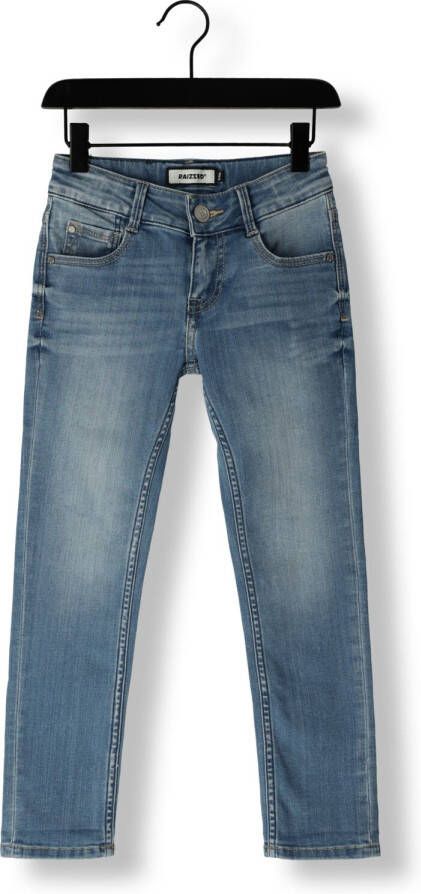 Raizzed slim fit jeans medium blue demim Blauw Jongens Stretchdenim Effen 104