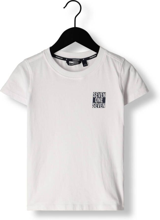 SEVENONESEVEN T-shirt met printopdruk wit Jongens Katoen Ronde hals Printopdruk 146 152