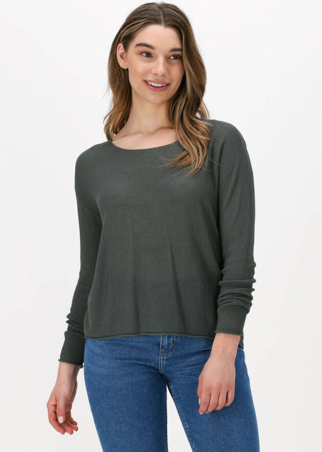 SIMPLE Dames Tops & T-shirts Knitted Sweater Ellena Es Groen