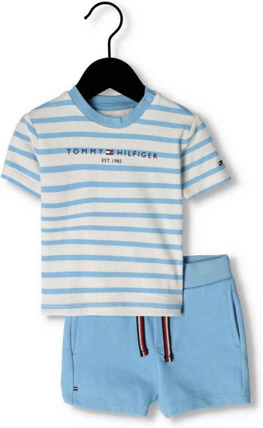 TOMMY HILFIGER Baby Rompers & Boxpakken Baby Essential Striped Set Blauw.