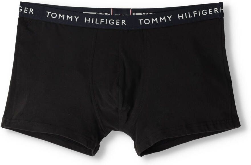 TOMMY HILFIGER UNDERWEAR Tommy Hilfiger Heren Boxershorts 3p Trunk Wb Zwart