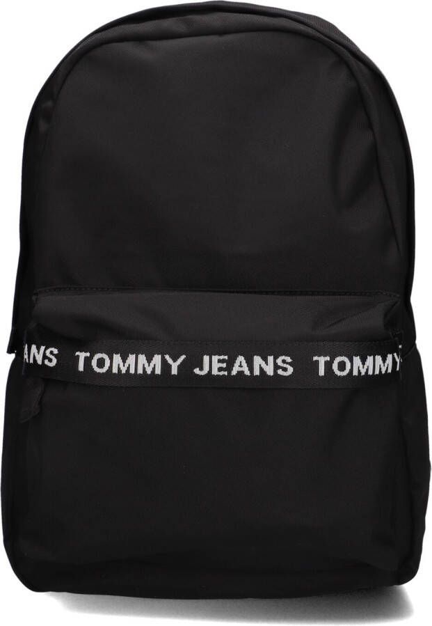 Tommy Jeans Zwarte Rugtas Tjm Essential Dome Backpack