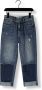 VINGINO mom jeans Chiara Damage dark vintage Blauw Meisjes Denim Effen 146 - Thumbnail 1
