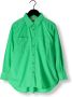 VINGINO blouse felgroen Meisjes Katoen Klassieke kraag Effen 128 - Thumbnail 1