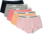 VINGINO shorts- set van 5 roze multicolor Slip Meisjes Stretchkatoen Effen 158 164 - Thumbnail 1