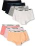 VINGINO shorts set van 7 roze multicolor Slip Meisjes Stretchkatoen Effen 134 140 - Thumbnail 1