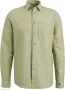 CAST IRON Heren Overhemden Long Sleeve Shirt Co Li Dobby Groen - Thumbnail 3