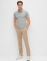 BOSS Menswear gemêleerde slim fit polo Passenger light pastel grey - Thumbnail 11