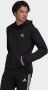 Adidas Zwarte hoodie met verstelbare capuchon en voorzak Zwart Heren - Thumbnail 3