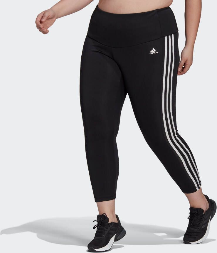 Adidas Performance Trainingstights DESIGNED TO MOVE HIGH-RISE 3 STREPEN SPORT 7 8-TIGHT