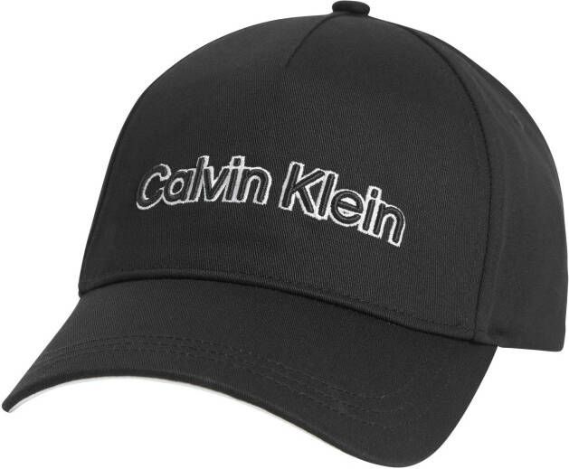 CK Calvin Klein Baseballpet met labeldetail
