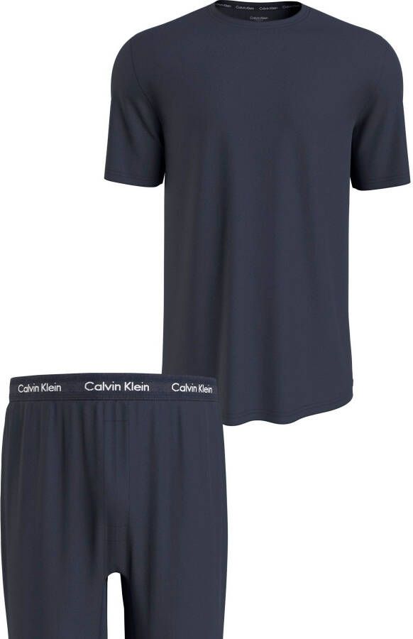 Calvin Klein Pyjama S S SHORT SET met rechte pijpen (2-delig)