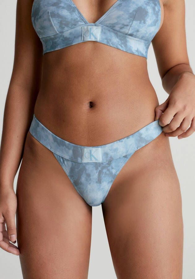 Calvin Klein Underwear Bikinislip in batiklook model 'Brazilian Cut'