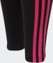 Adidas Sportswear legging zwart fuchsia Broek Meisjes Katoen Effen 164 - Thumbnail 7
