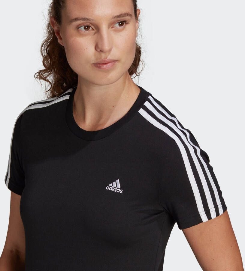 adidas Sportswear T-shirt LOUNGEWEAR ESSENTIALS SLIM 3-STRIPES