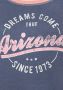 Arizona Pyjama in college-look met folieprint (2-delig 1 stuk) - Thumbnail 6