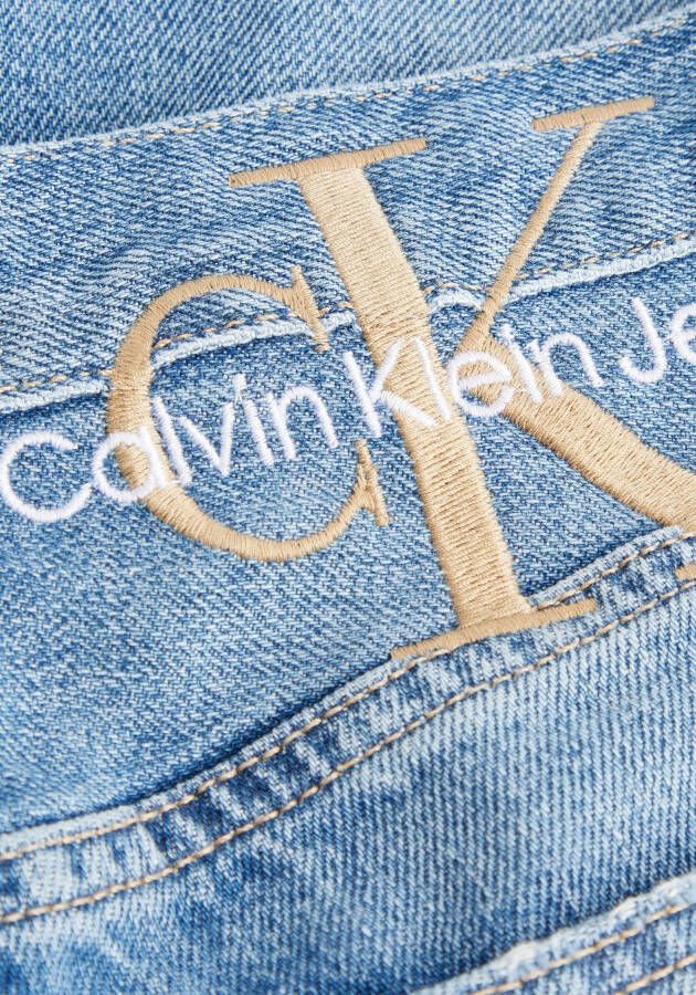 Calvin Klein Short met destroyed-effecten