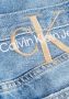 Calvin Klein Jeans Blauwe Versleten Denim Shorts Blue Dames - Thumbnail 12