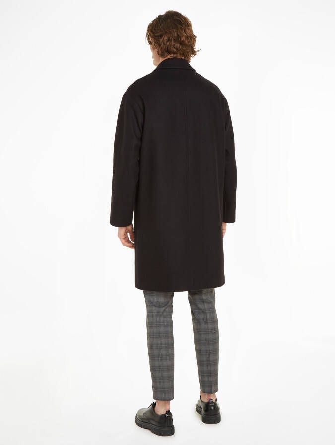 Calvin Klein Wollen jas MODERN WOOL BLEND COAT