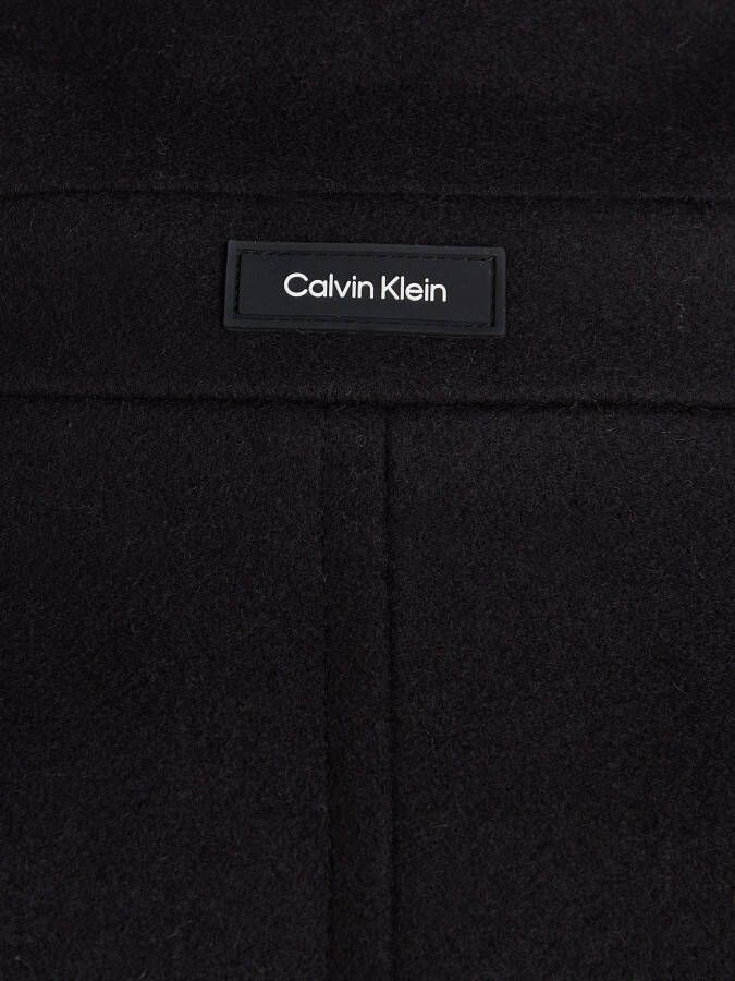 Calvin Klein Wollen jas MODERN WOOL BLEND COAT
