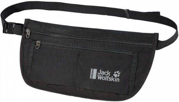Jack Wolfskin Document Belts Rfid Buiktasje met RFID-bescherming one size zwart black