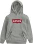 Levis Levi's Kids hoodie Batwing met logo grijs melange Sweater Logo 152 - Thumbnail 9