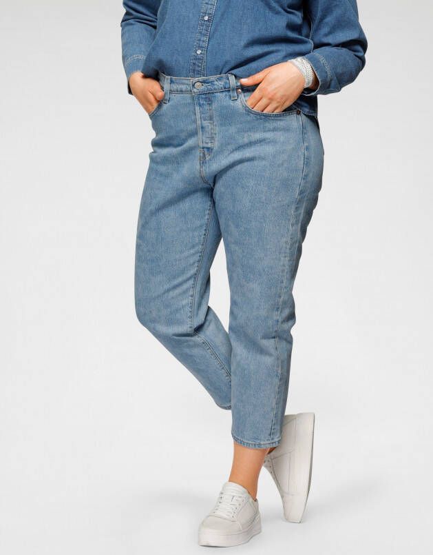 Levi s Plus SIZE regular fit jeans met stretch model '501'
