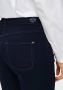 MAC Skinny Cropped Jeans 5471 90 0355L Dark Navy Blue Dames - Thumbnail 5