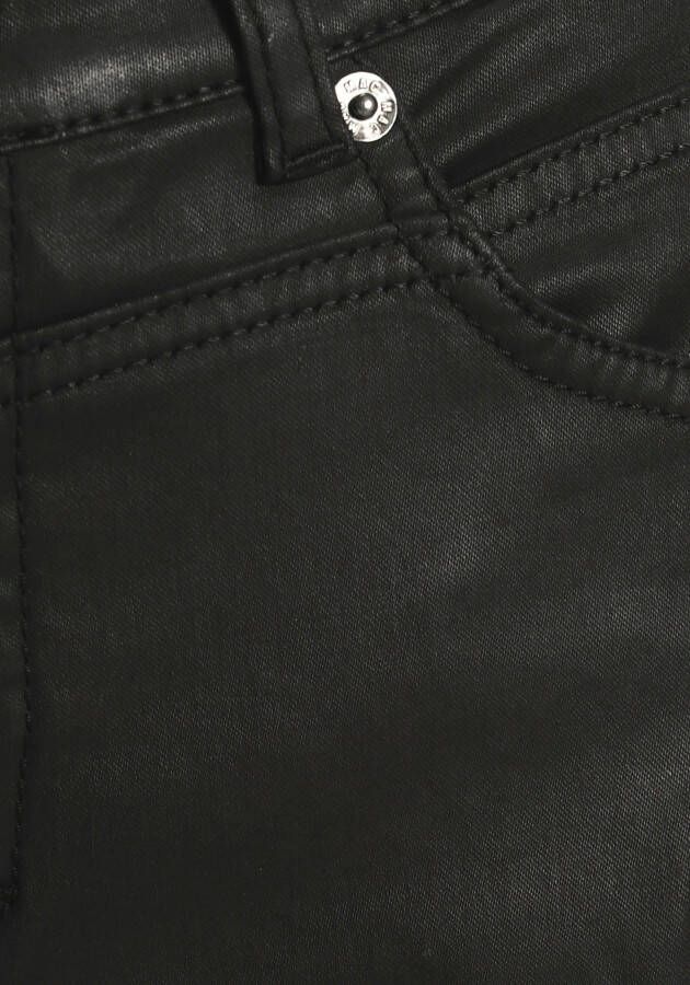 MAC 7 8 jeans Rich-Slim-Chic-Coated Gecoat iets glanzend materiaal