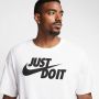 Nike Sportswear Jdi Tee T-shirts Kleding white black maat: S beschikbare maaten:S M L XL - Thumbnail 15