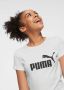 Puma T-shirt wit Meisjes Katoen Ronde hals Logo 104 - Thumbnail 6