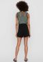 Vero Moda Loose fit korte broek met strikceintuur model 'MIA' - Thumbnail 3