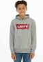 Levis Levi's Kids hoodie Batwing met logo grijs melange Sweater Logo 152 - Thumbnail 4