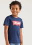 Levis Levi's Kids T-shirt Batwing met logo donkerblauw Jongens Katoen Ronde hals 140 - Thumbnail 3