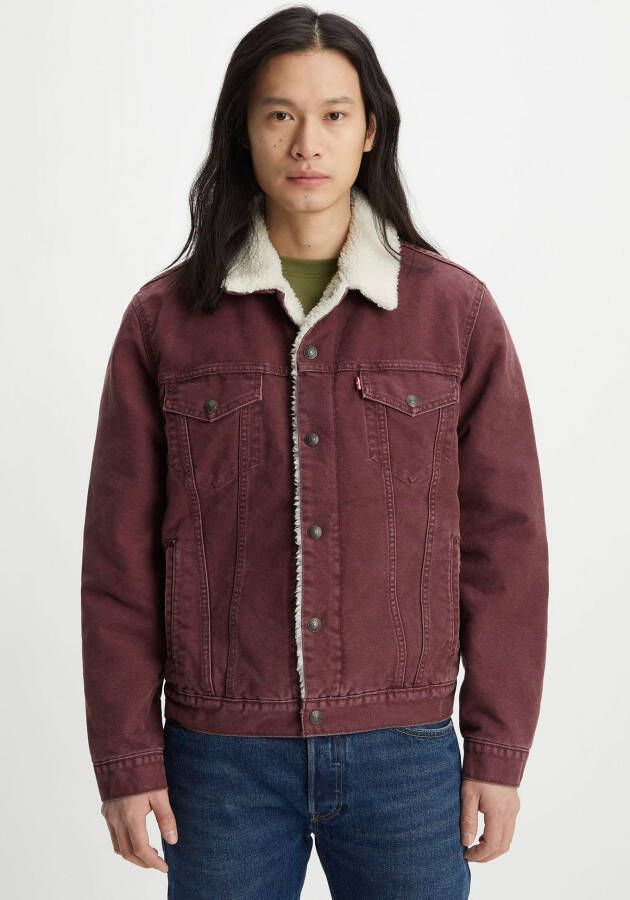 Levi's Trucker jacket met imitatiebont model 'SHERPA'