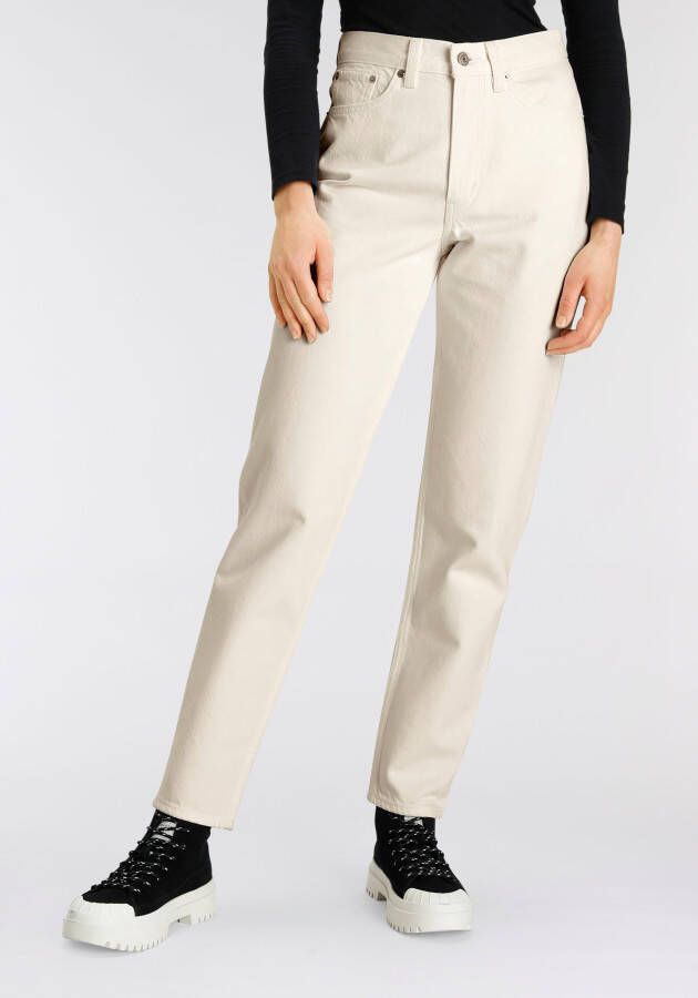Levi's Witte 80s Mom Jeans White Dames
