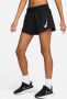 Nike Swoosh Hardloopshorts met binnenbroek voor dames Zwart - Thumbnail 4