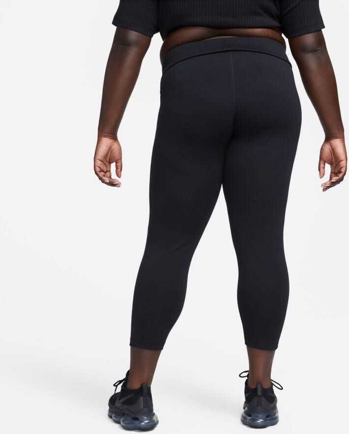 Nike Plus Size Sportswear Club Leggings Black- Dames Black