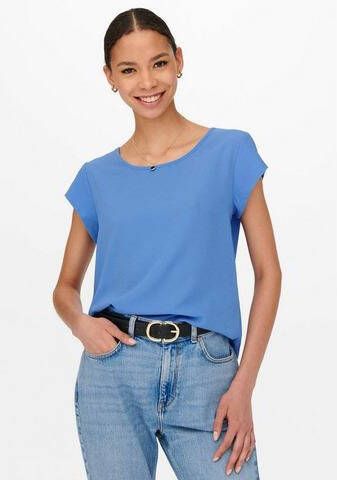 Only Shirtblouse ONLVIC S S SOLID TOP