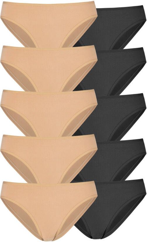 Petite fleur Bikinibroekje van elastisch katoen (set 10 stuks)