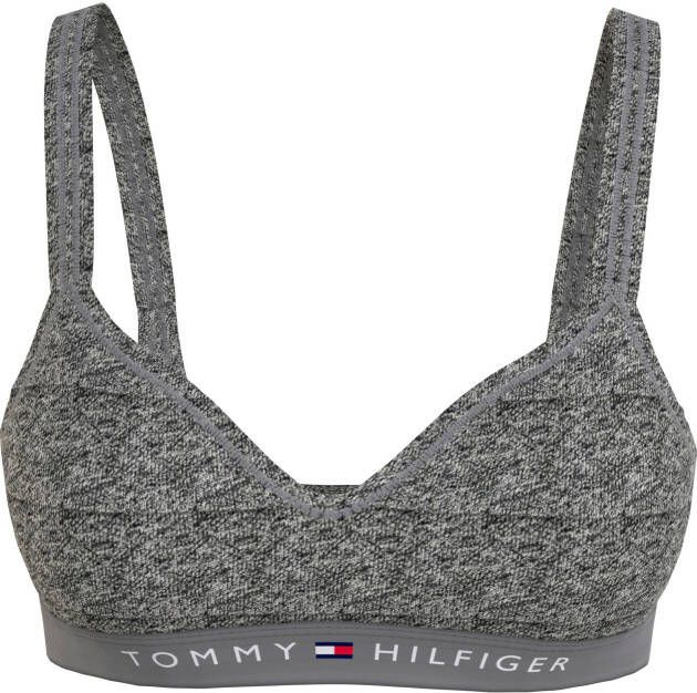 Tommy Hilfiger Underwear Bralette-bh BRALETTE LIFT (EXT SIZES) met modieuze tailleband met logo
