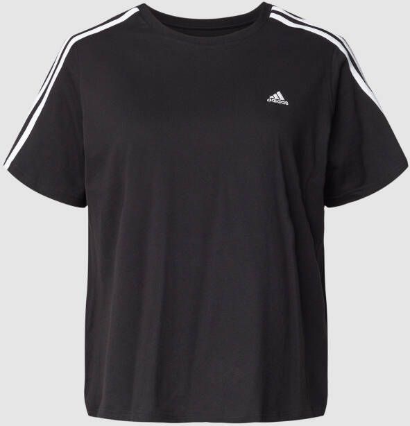 Adidas Sportswear T-shirt ESSENTIALS SLIM 3-STRIPES – GROTE MATEN