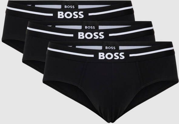 Boss Slip met labeldetail in een set van 3 stuks model 'Bold'