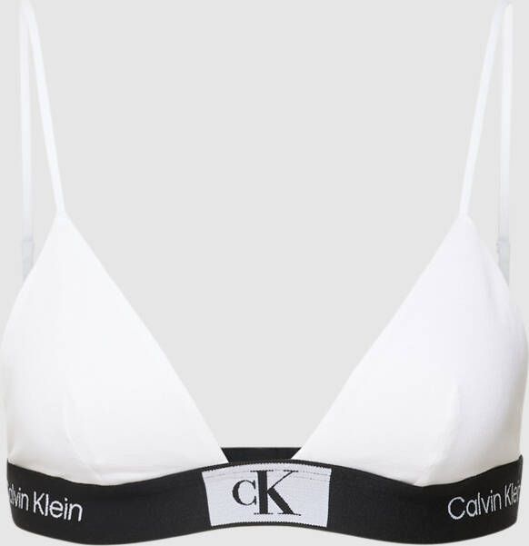 Calvin Klein Underwear String met elastische band met logo model 'MODERN THONG'