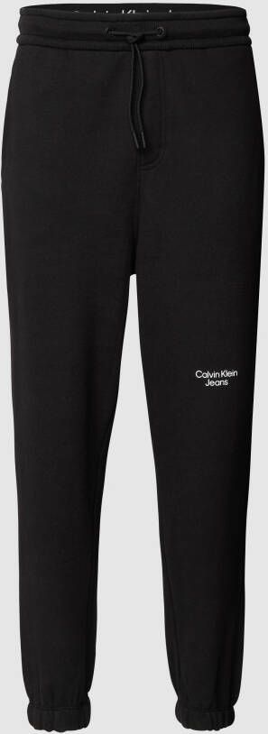 Calvin Klein Jeans Sweatbroek met labelprint