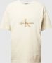 Calvin Klein Jeans T-shirt met extra brede schouders model 'MONOLOGO' - Thumbnail 2