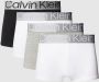 Calvin Klein Underwear Boxershort met elastische band met logo in een set van 3 stuks model 'Steel' - Thumbnail 3