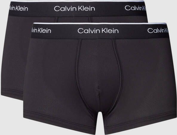 Calvin Klein Laagbouw Boxershorts Tons: Zwart Stijl: Boxer Logo: Ingebed Detail: Verkocht in een Set Bijzondere Kenmerken: Verkocht in Bulk Verzorging: Machinewas Materiaal: 85% Polyamide 15% Elastaan Black Heren
