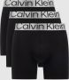 CALVIN KLEIN UNDERWEAR Calvin Klein Heren Boxershorts 3-pack Boxer Briefs Zwart - Thumbnail 4